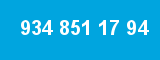 934 851 17 94 934 851 17 94